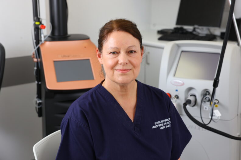 A portrait of a laser nurse practitioner